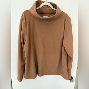Dudley Stephens Camel Fleece Greenpoint Top XXL